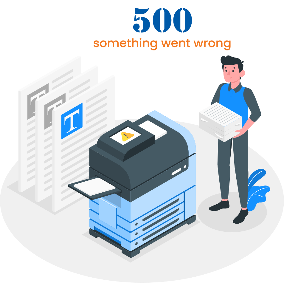 Something went wrong image