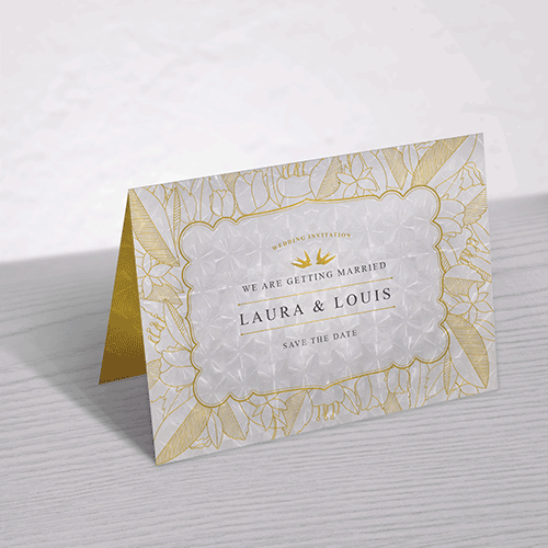 Invitation Cards Premium Finishes - Digital