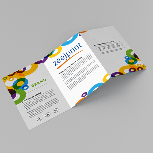 Brochures Premium Finishes 3A4 - Digital