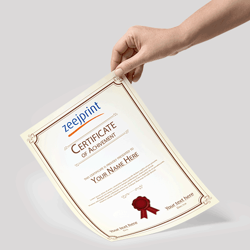 Certificates Premium Material - Digital