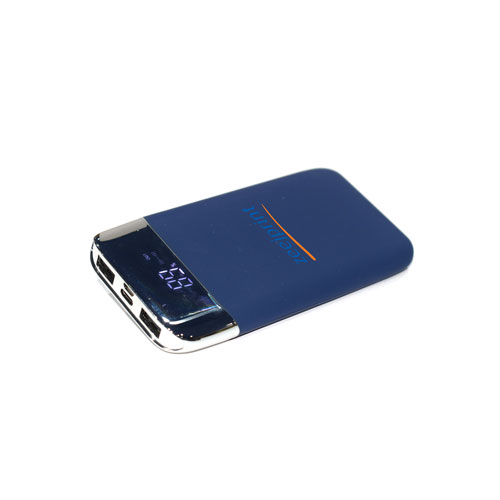 Atlantis Light Up Logo Power Bank with Wireless charger 10000mAh Material: ABS+PC Blue