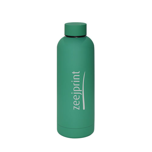 Double insulated stainless water bottles Green