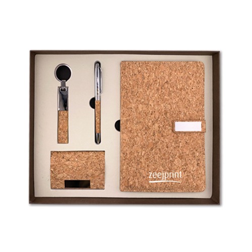 ECO Gift Set (Notebook CardHolder, Keychain and Pen) - DAR36