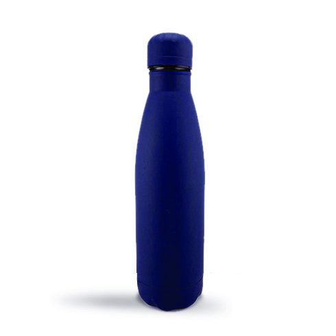 Stainless Steel Vacuum Sport Water Bottle 500ml Navy Blue RCB-07