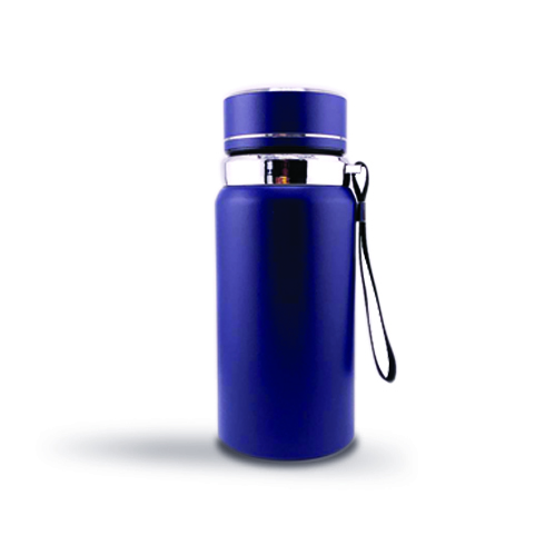 Stainless Steel Vacuum Insulated Smart Temperature Display Bottle RC42 Navy Blue