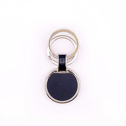 Round Keychain Black MG-001