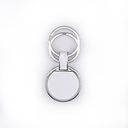 Round Keychain White MG-001