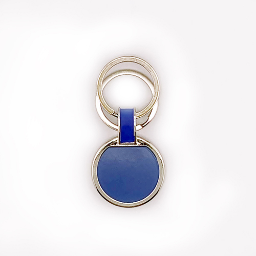 Round Keychain Blue MG-001
