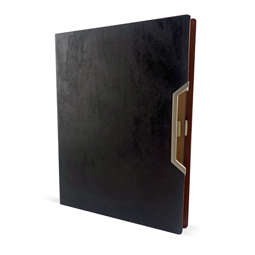 Notebook DG98 A5 PU Cover /100 Sheet Ivory Paper Marble Black