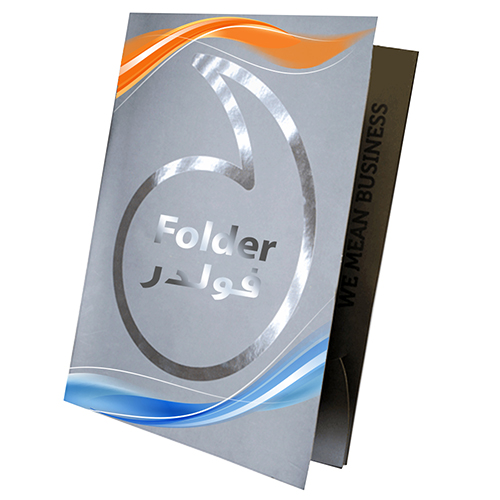 Folders Premium Finishes with Printed Pockets - Digital