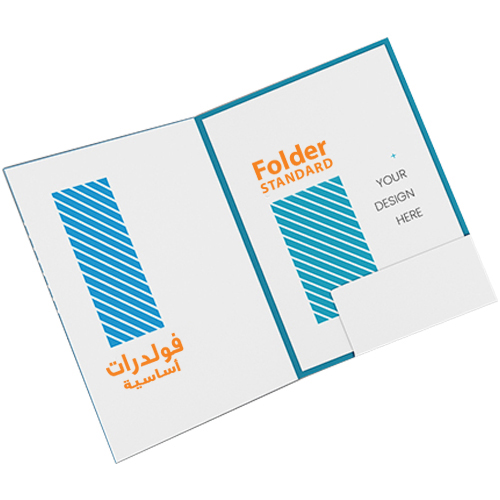 Folders Standard with Non-Print Pockets - Digital