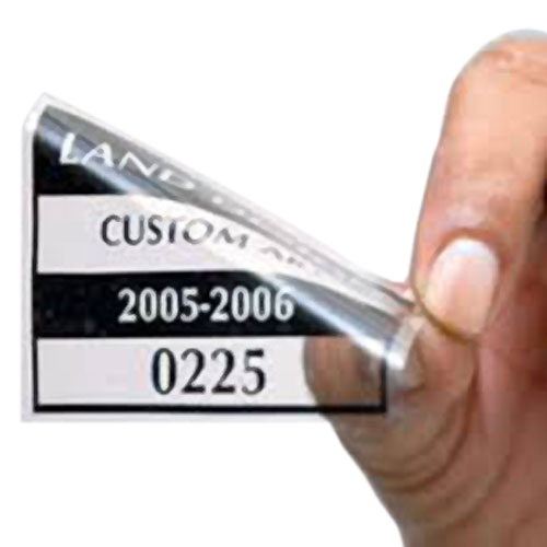 Transparent Reverse Sticker - Inkjet