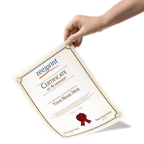 Certificates Premium Material - Digital