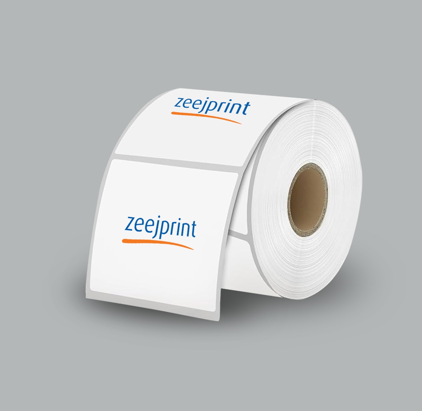 Square Labels PP Plastic Sticker With Lamination 1000 Labels/Roll