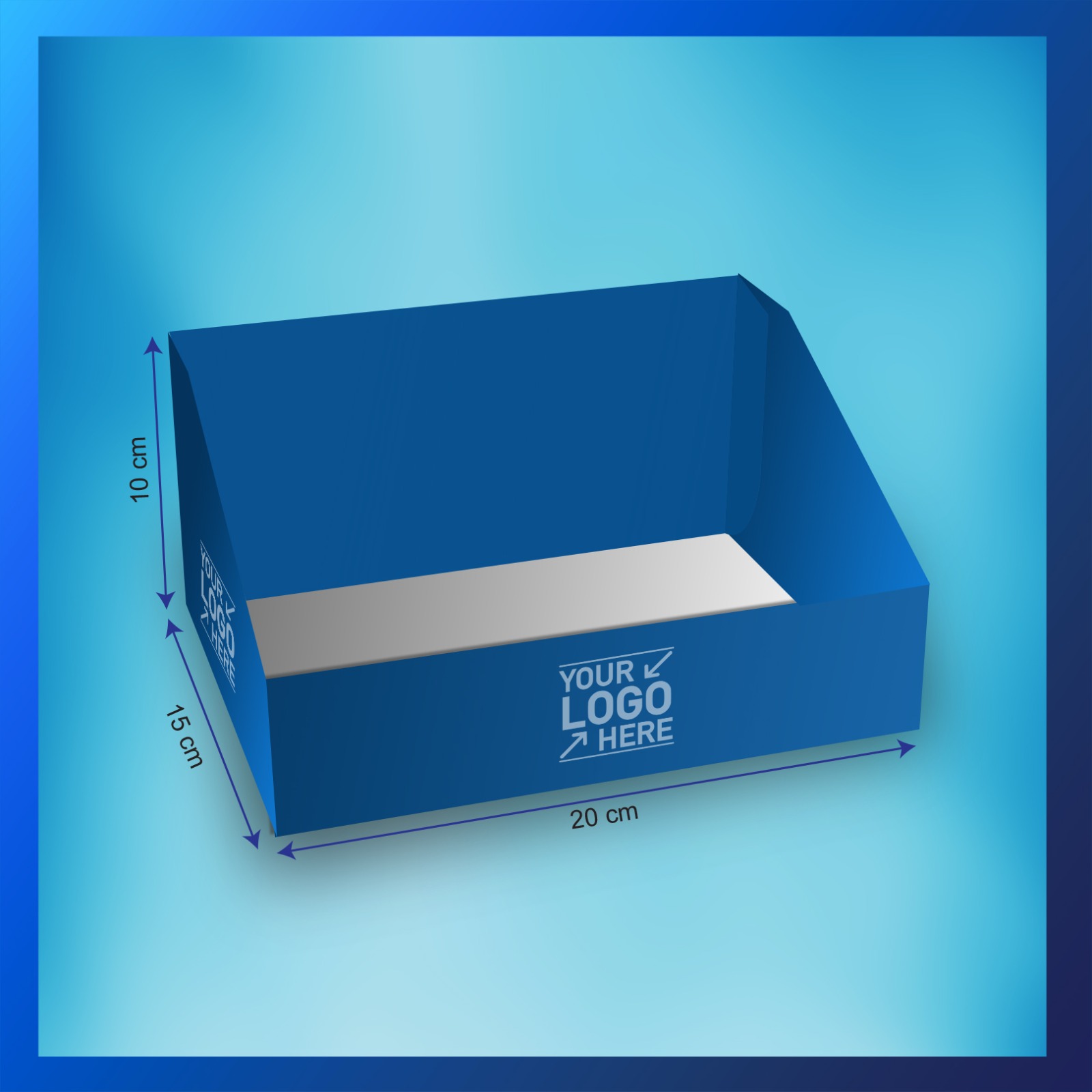 Display boxes H10X W15 X L20 Cm