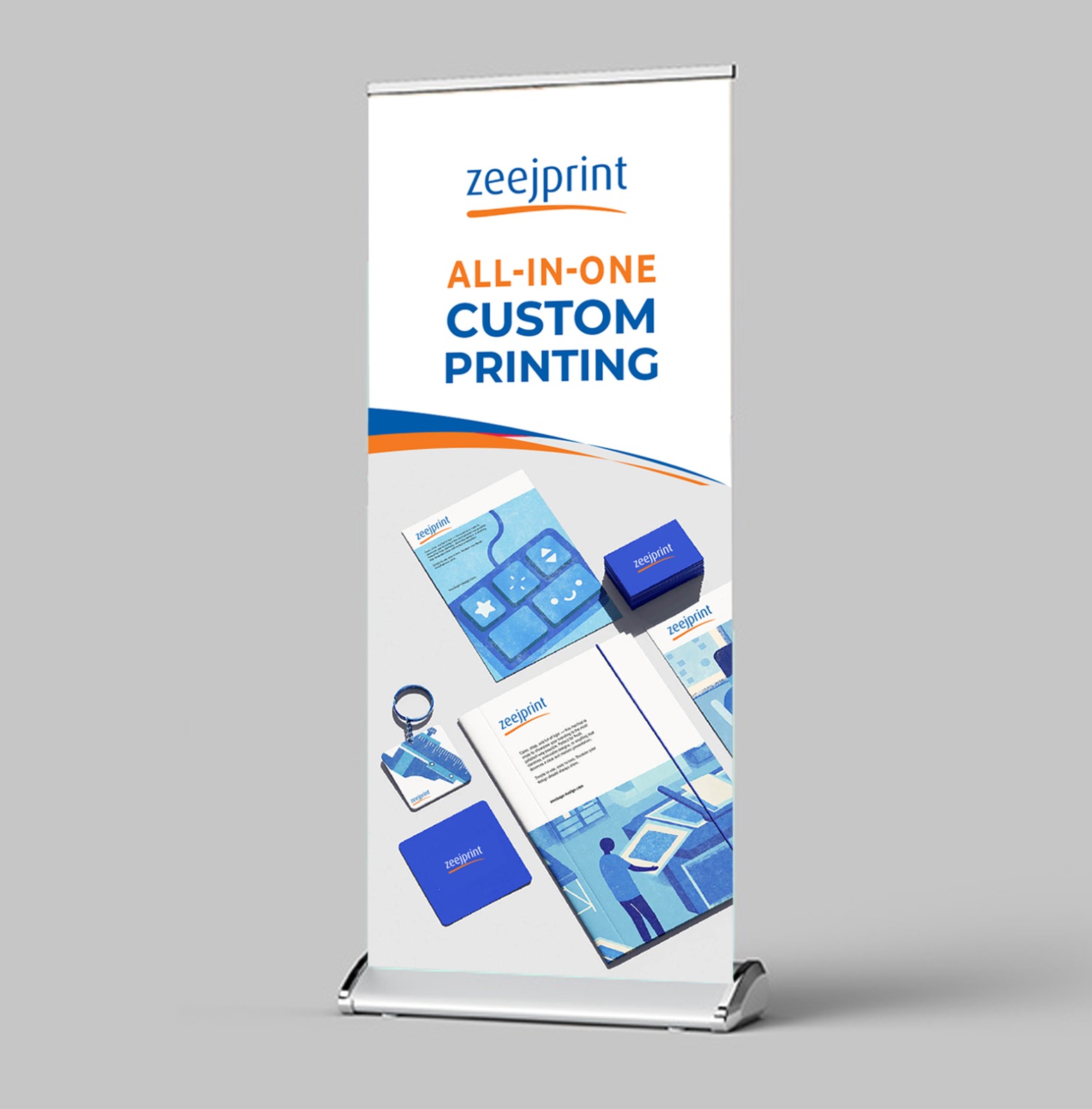 Premium Roll Up Standee 85x200