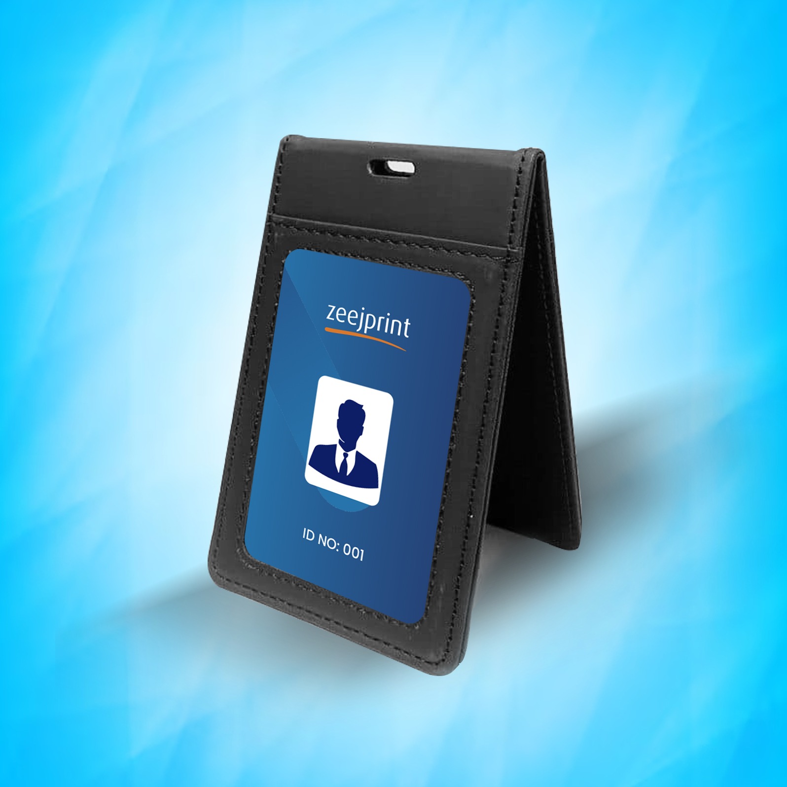 PU Leather Magnetic ID Card Holder