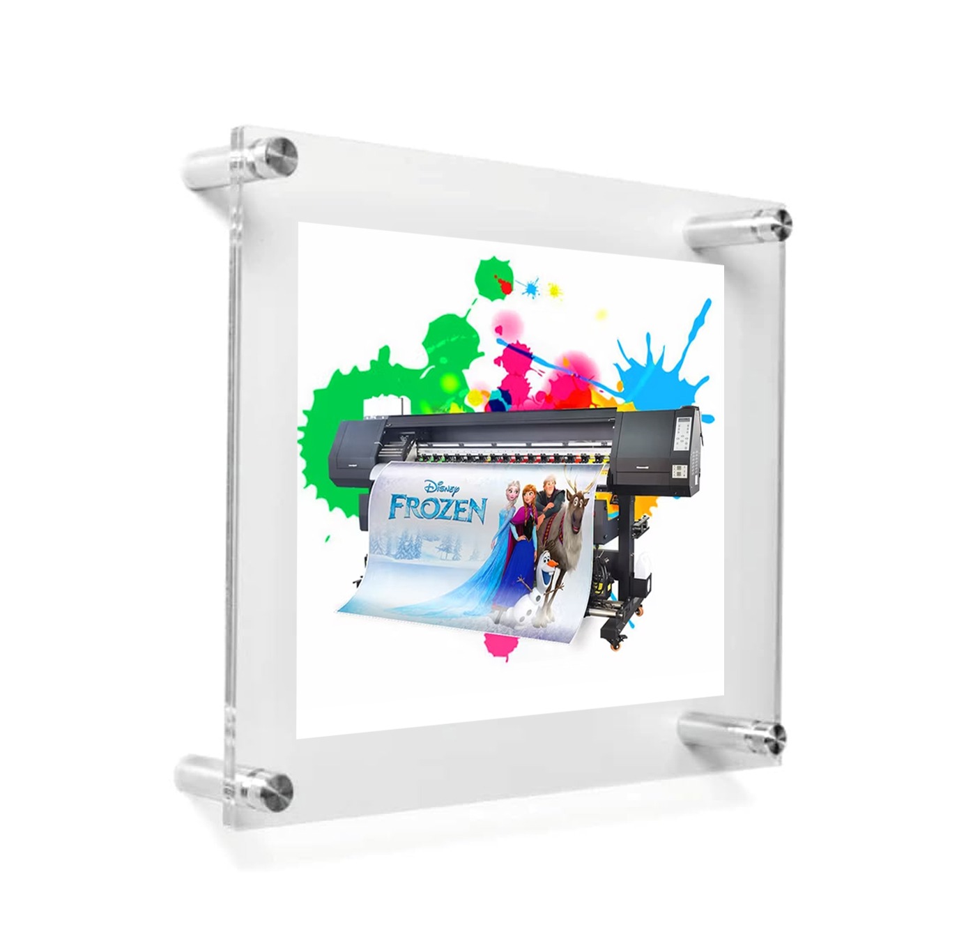 Sandwich Clear Acrylic Display--