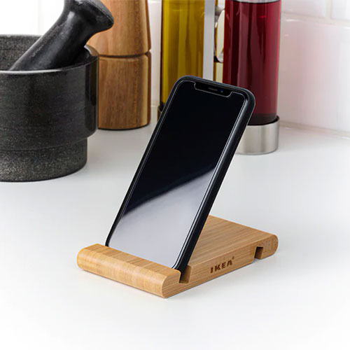 Mobile Holder - Bamboo wood