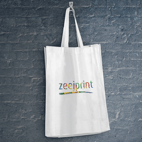 White Fabric Bag A3 - Digital