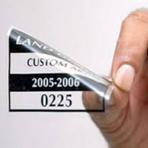 Transparent Reverse Sticker - Inkjet