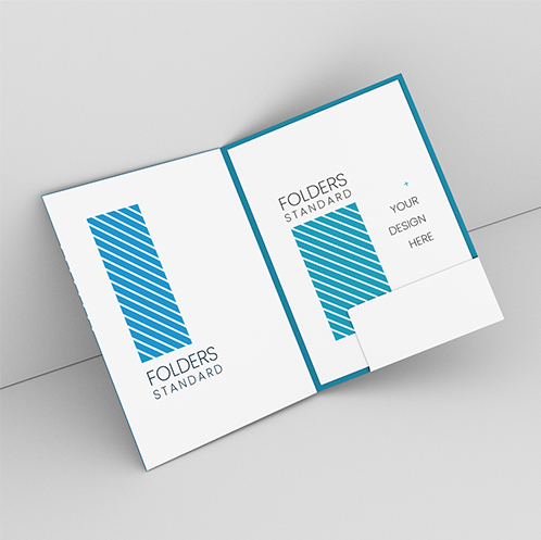 Folders Standard with Non-Print Pockets - Digital