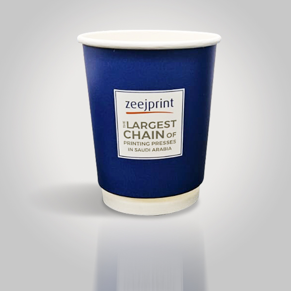 9oz Custom Printed Double Wall Insulated Paper Cup Without Lid